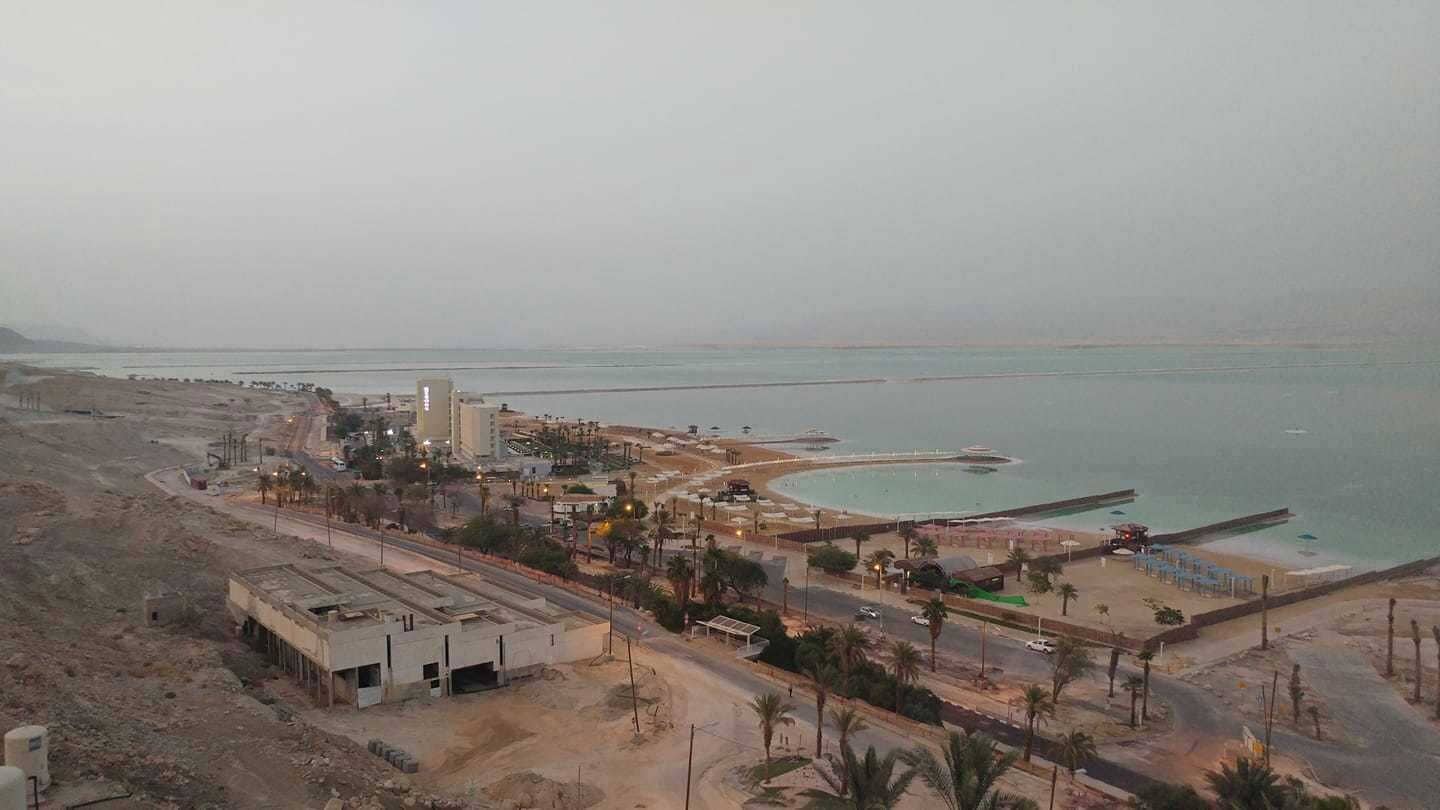 Somewhere in the east.