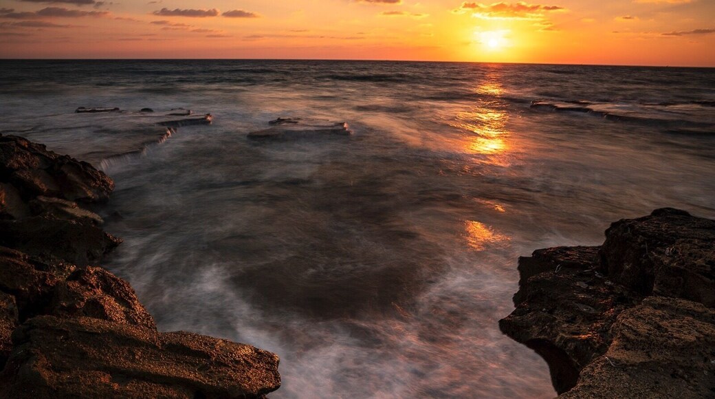 Sunset on Friday night