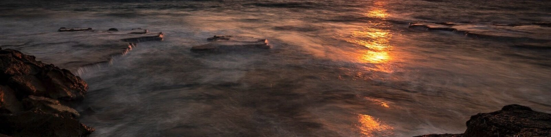 Sunset on Friday night