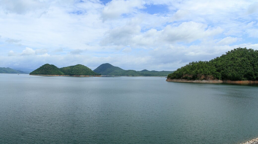 Srinakarin Dam View Point, Tha Kradan, Si Sawat District, Kanchanaburi, Thailand