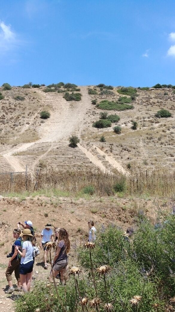 The valley of Elam, where David killed Goliath