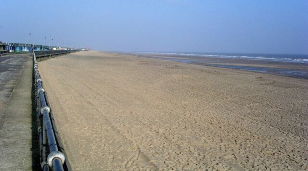 The Beach. The Beach at Sutton on Sea, looking towards Trusthorpe.
