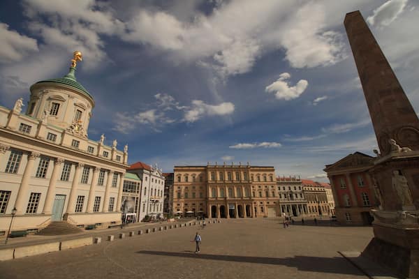Wiederaufgebautes Ensemble / Alter Markt in Potsdam