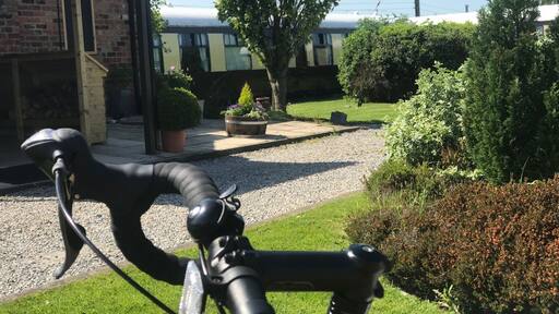 Sunday lunch well earned on our epic journey!