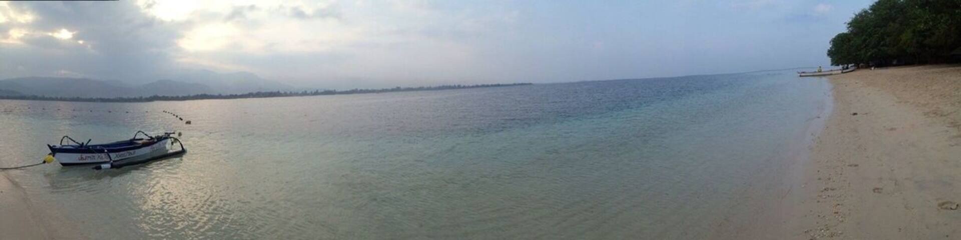 #TroveOn at Potipot beach. 7 long hours of roadtrip away from Manila. The trip was all worth it with this beauty. Picture was taken before sunrise. Allowed on this tiny island were camping, and you'll be lucky if they permit you to have bonfires which we did. It was the best weekend ever and not to mention it's full moon that night. :)