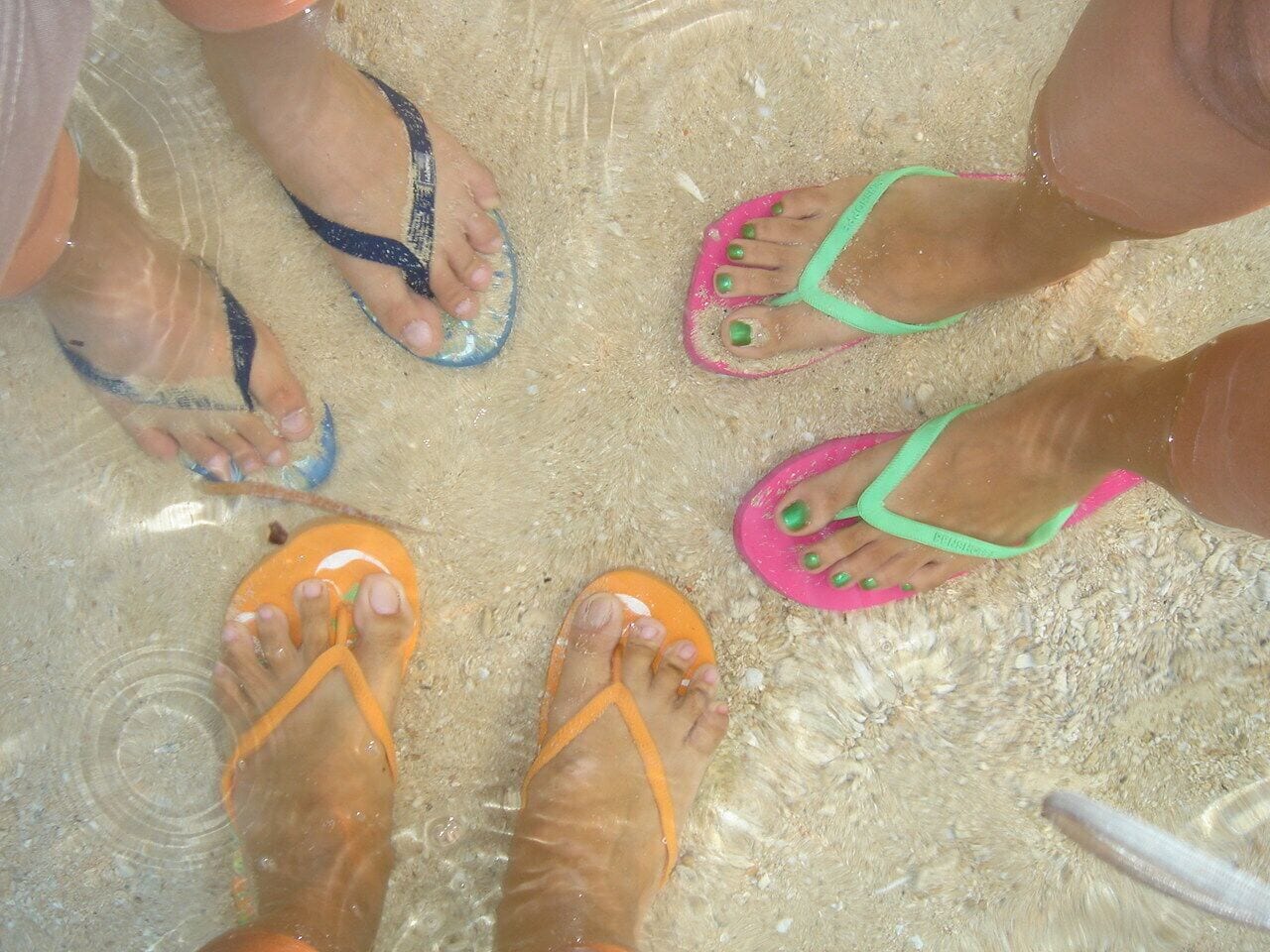 The crystal clear water of Potipot Island in Candelaria, Zambales.