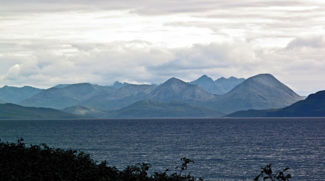 Evening, to Skye, from Applecross village.