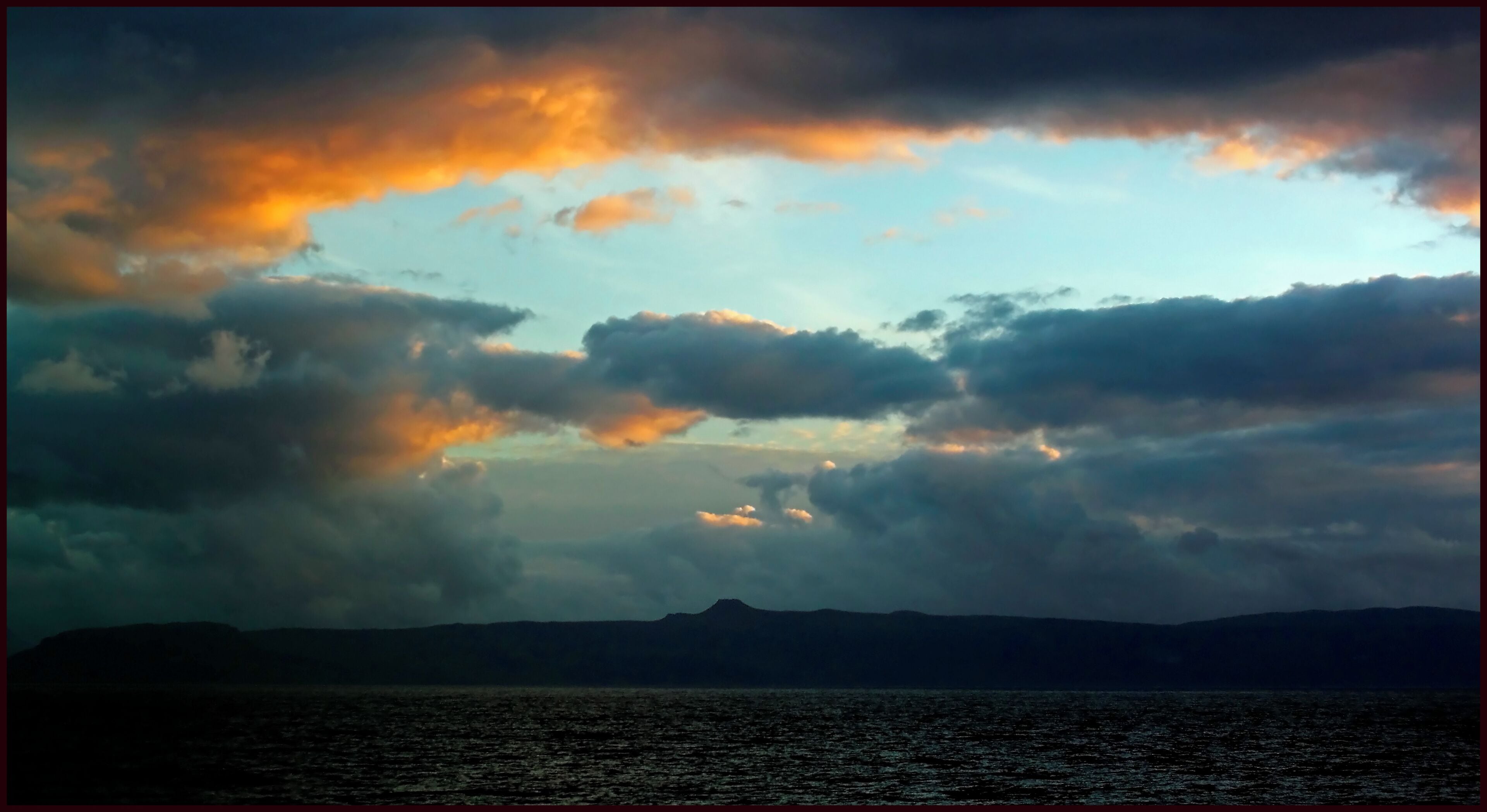 Towards Skye from Applecross.