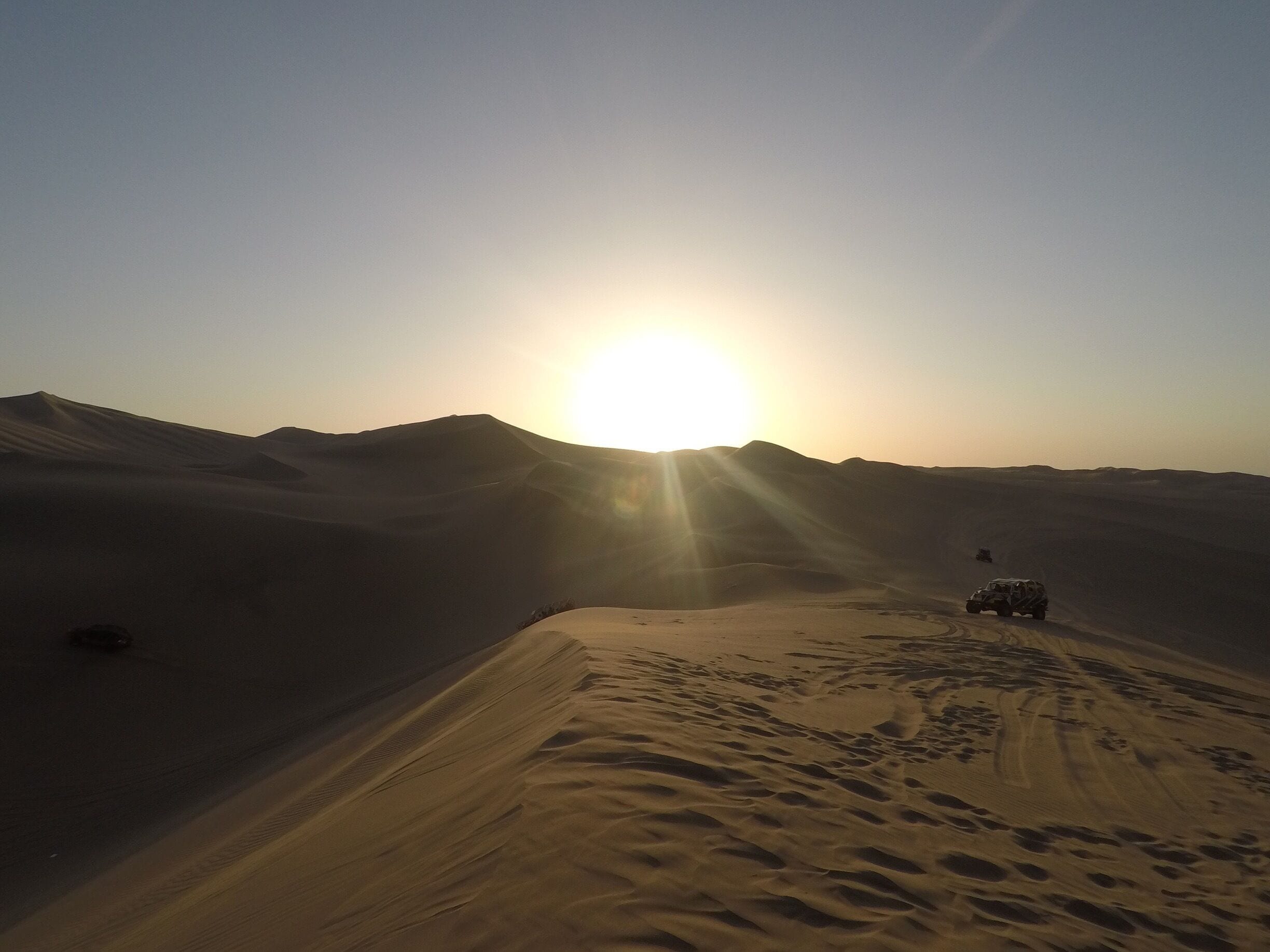 The desert oasis is home to an extraordinary adventure called dune buggy and sandboarding tour. 