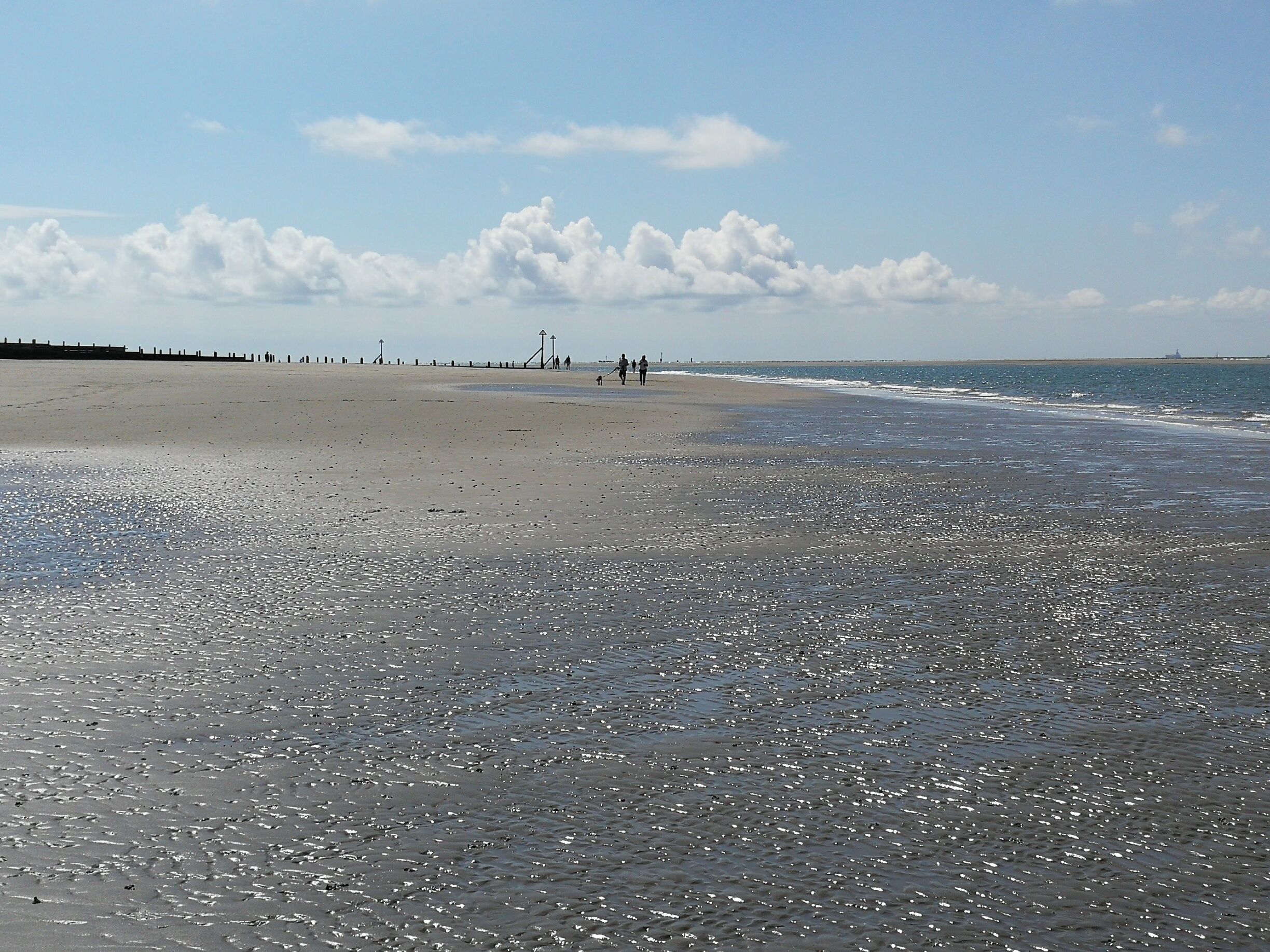 On a good day this beach is quite spectacular! #sussex #sea #seaside #westwittering #beach #blueskys