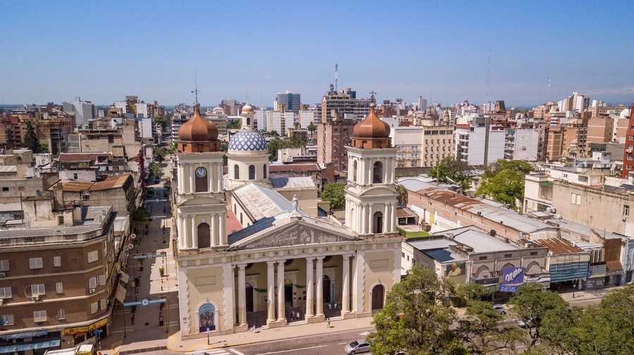 Cathedral of Our Lady of the Incarnation, San Miguel de Tucumán, Argentina.