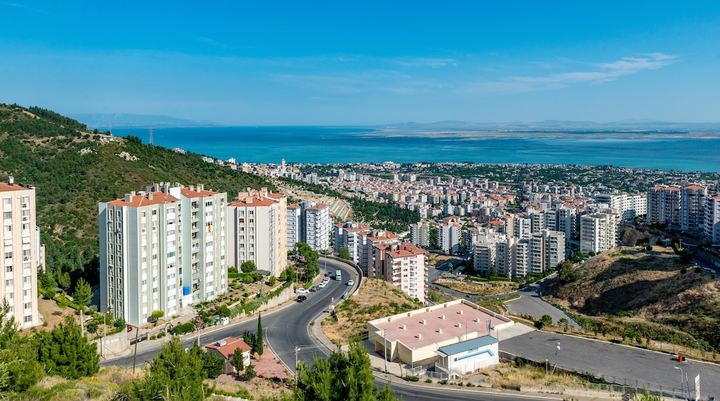 Narlidere, İzmir - Turkey. A Narlidere City View from Hill.