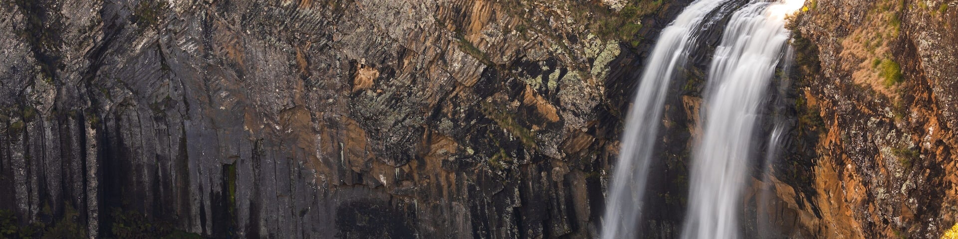 Ebor Falls featuring a cascade