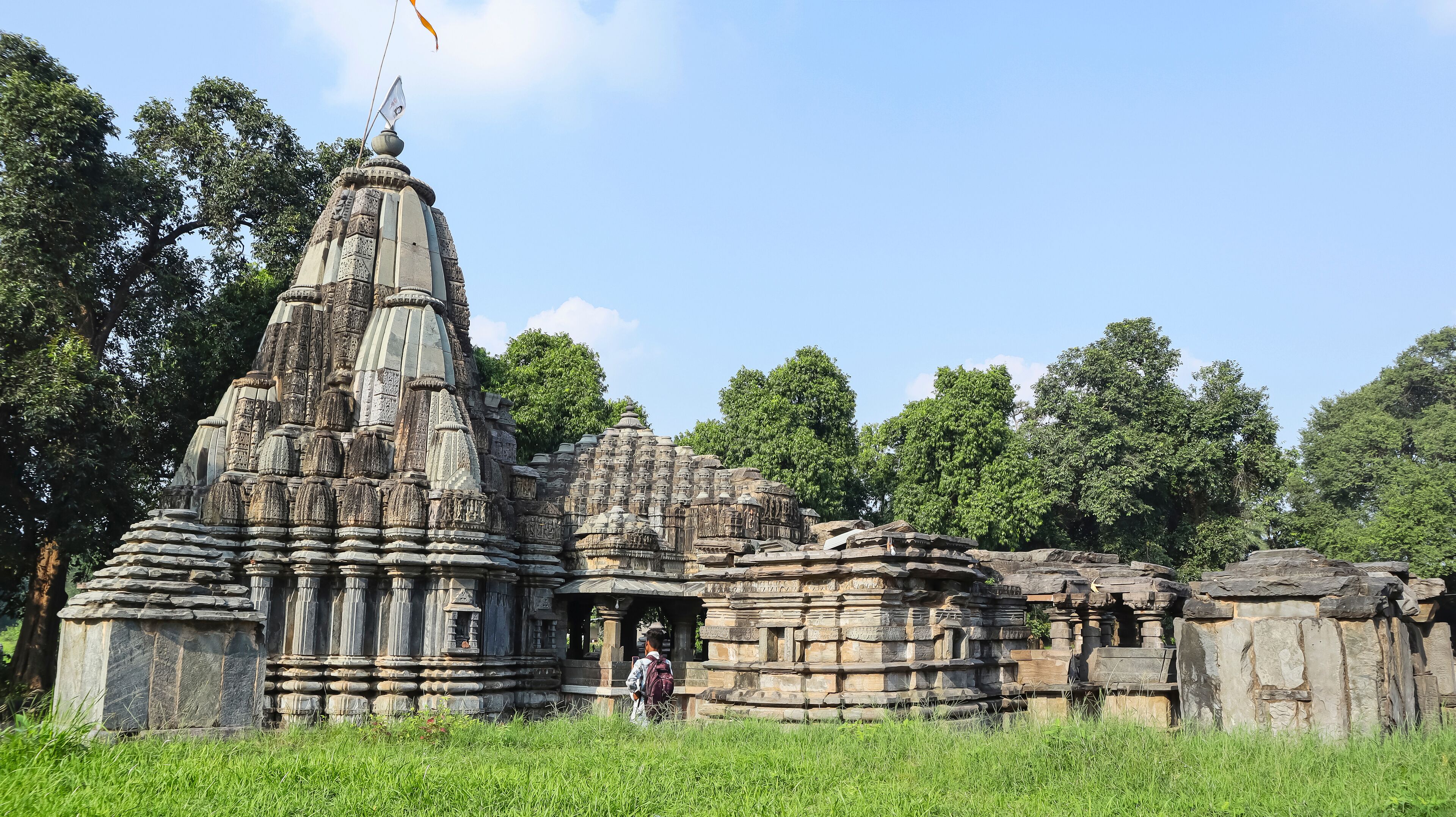 View of Neelkanth Mahadev Temple, Arthuna Group of Temples, Banswara, Rajasthan, India.