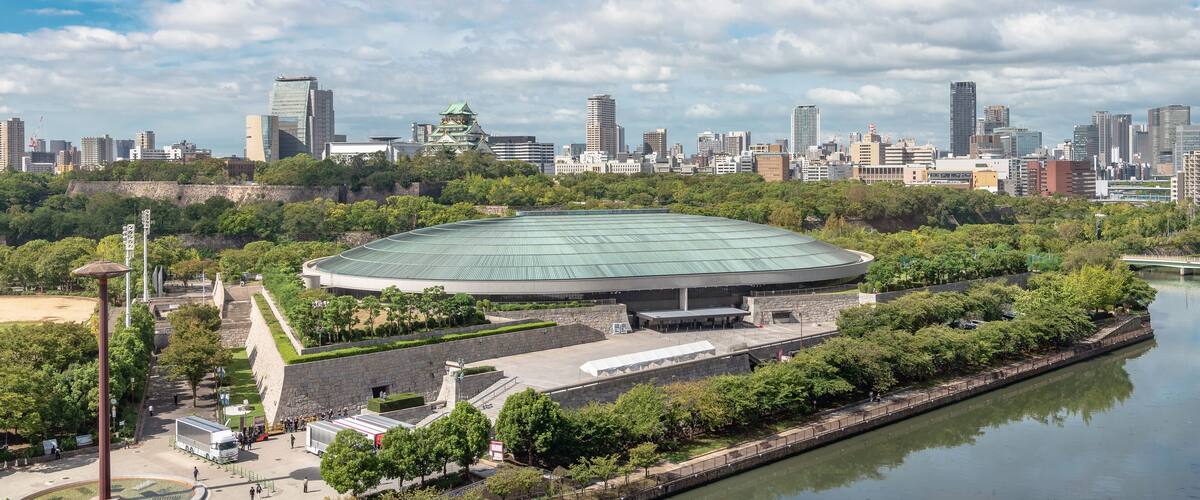 大阪市街地の風景