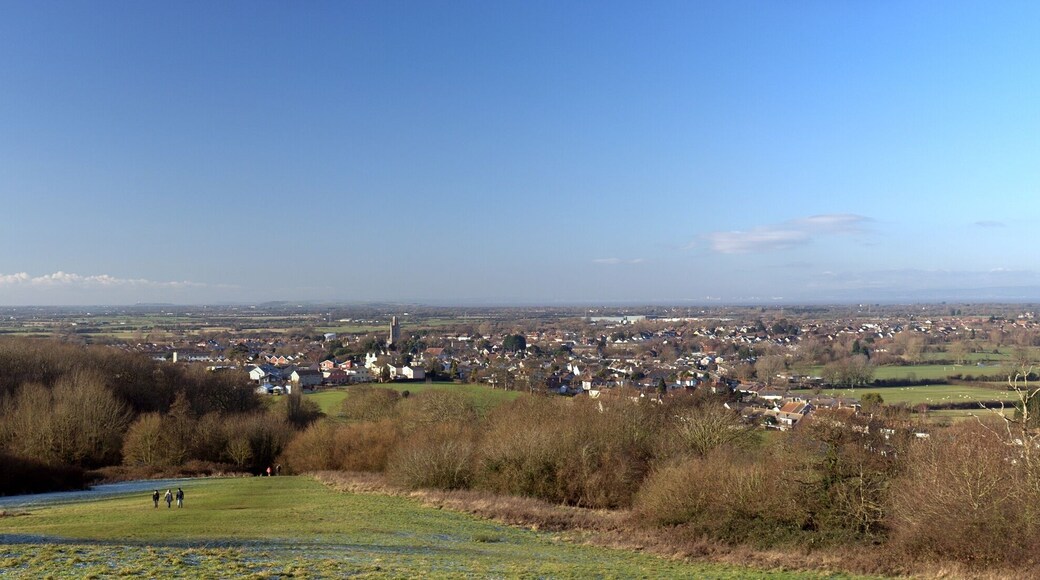 View of North Somerset from Cadbury Hill