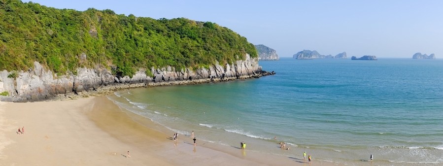 Cat Ba Beach, Bãi tắm Cát Cò 2, Strand