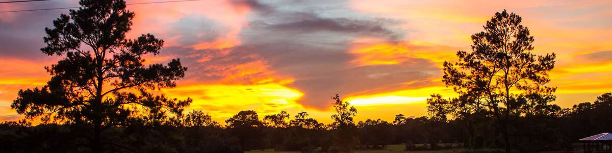 Sunset in Conroe, TX