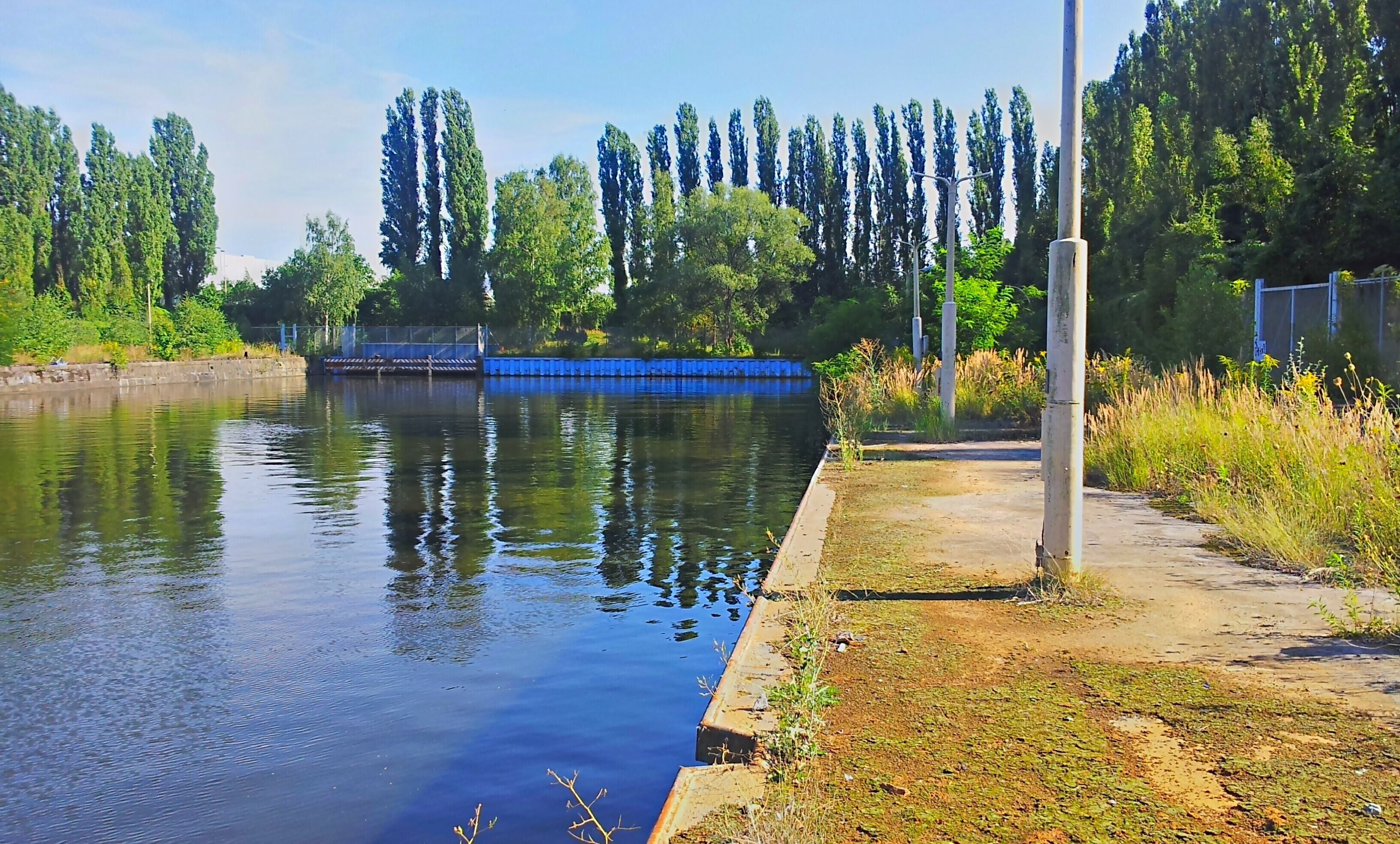 Hafenbecken ehem. Gaswerk Mariendorf