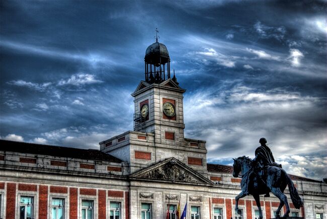 Puerta del Sol, Madrid (hdr)