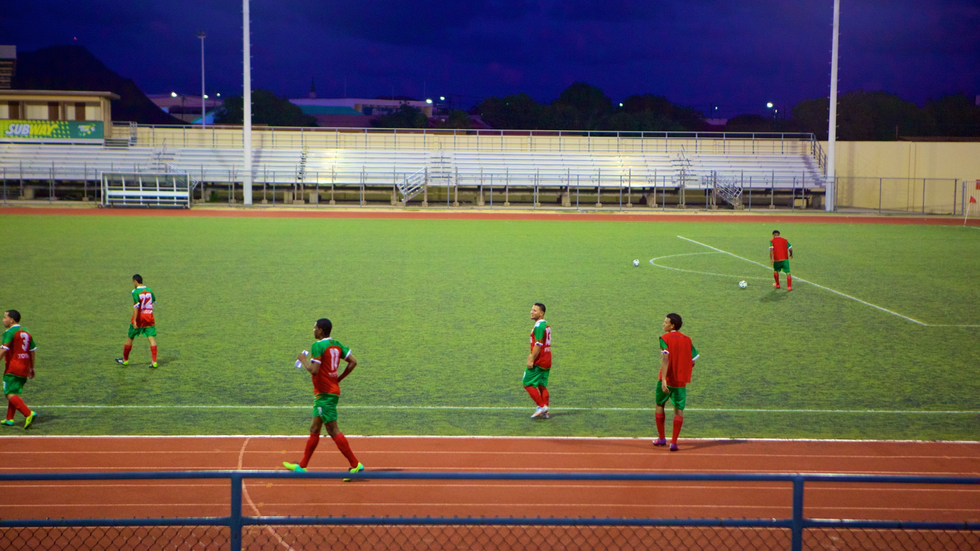 Oranjestad showing a sporting event