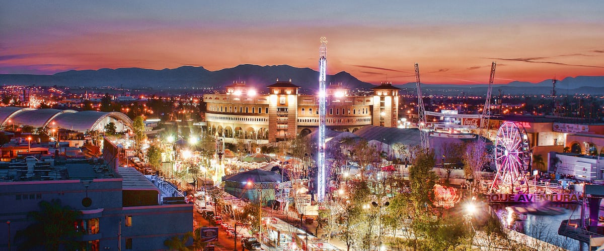 Vista panorámica de la feria de San Marcos.