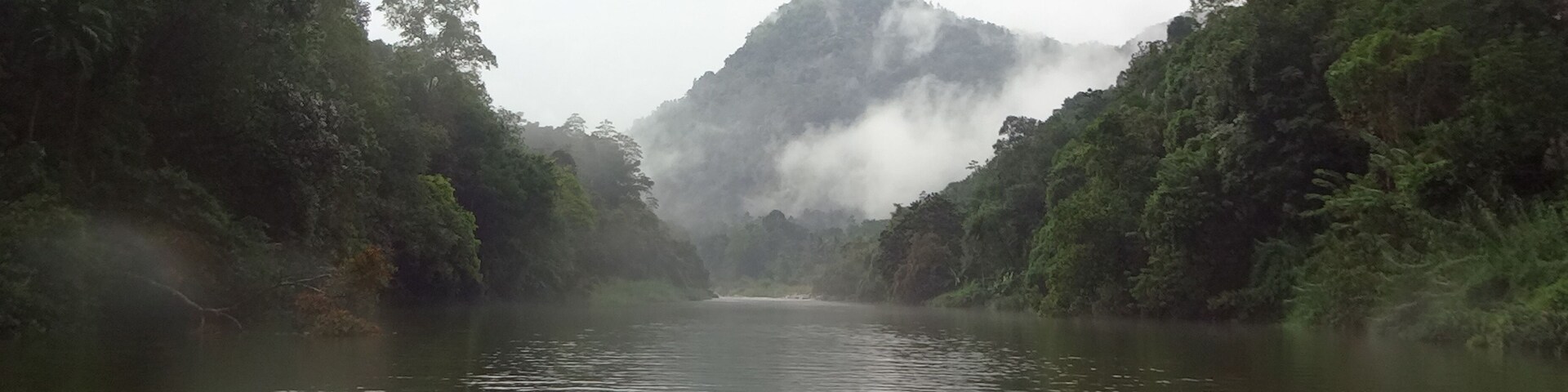 Kelani Ganga River near Kitulgala in Sri Lanka