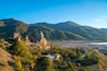 Ananuri is a castle complex on the Aragvi River in Georgia