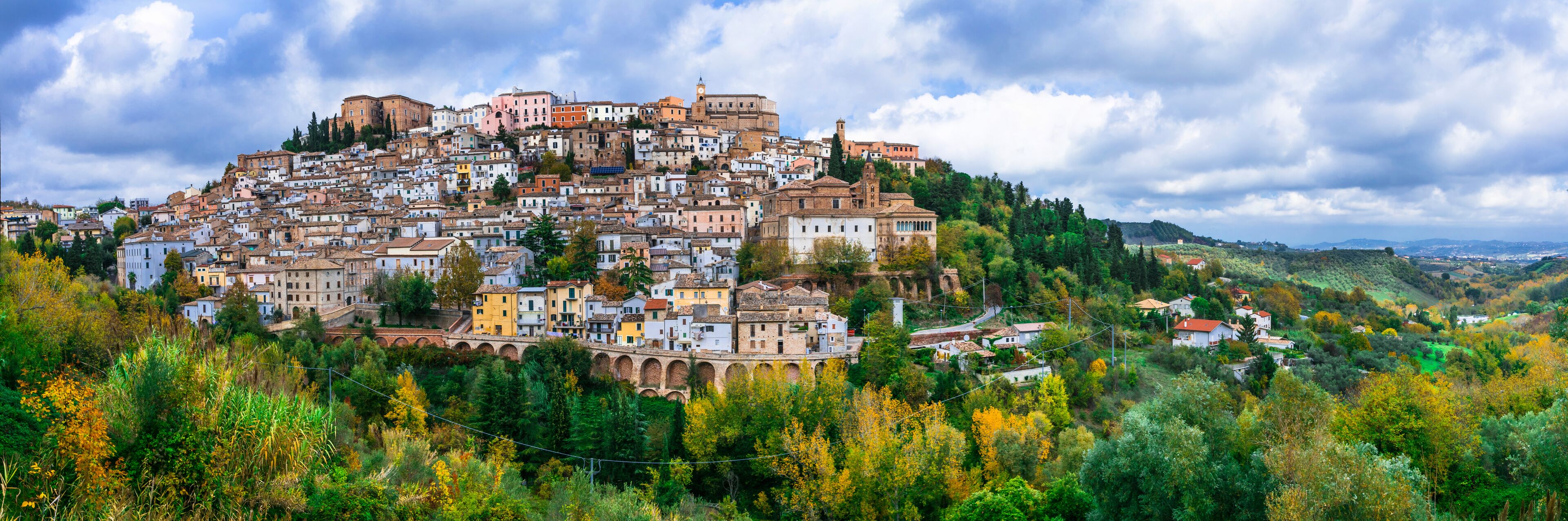 Most beautiful traditional villages (borgo) of Italy - Loreto Aprutino in Abruzzo