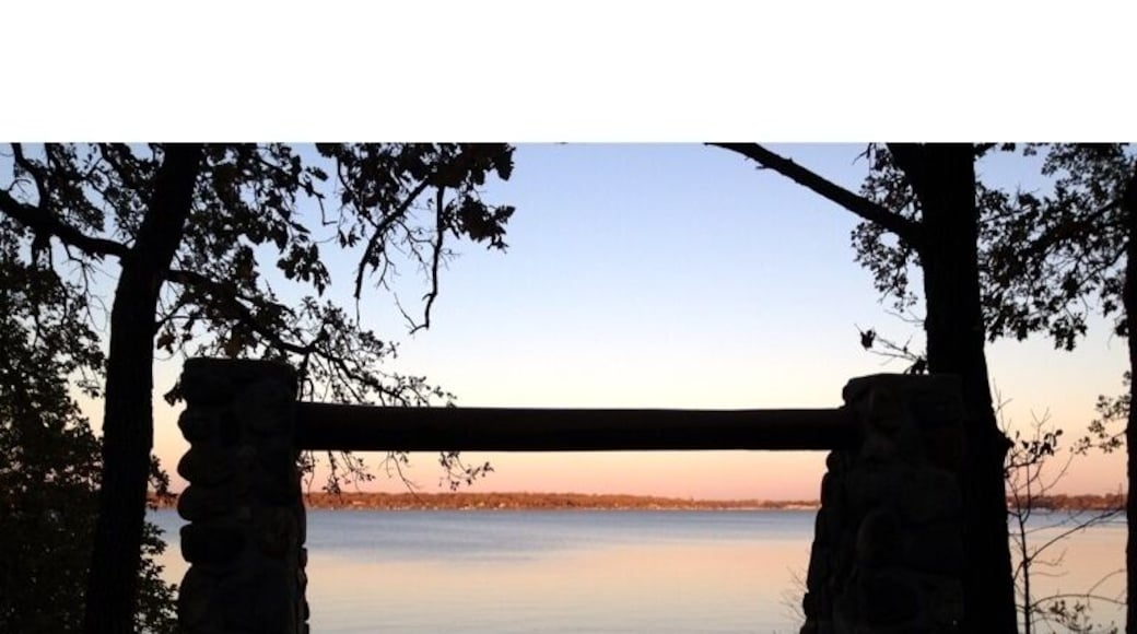 Sunsetting over West Lake Okoboji.