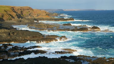 Victoria som inkluderar kustutsikter och klippig kustlinje