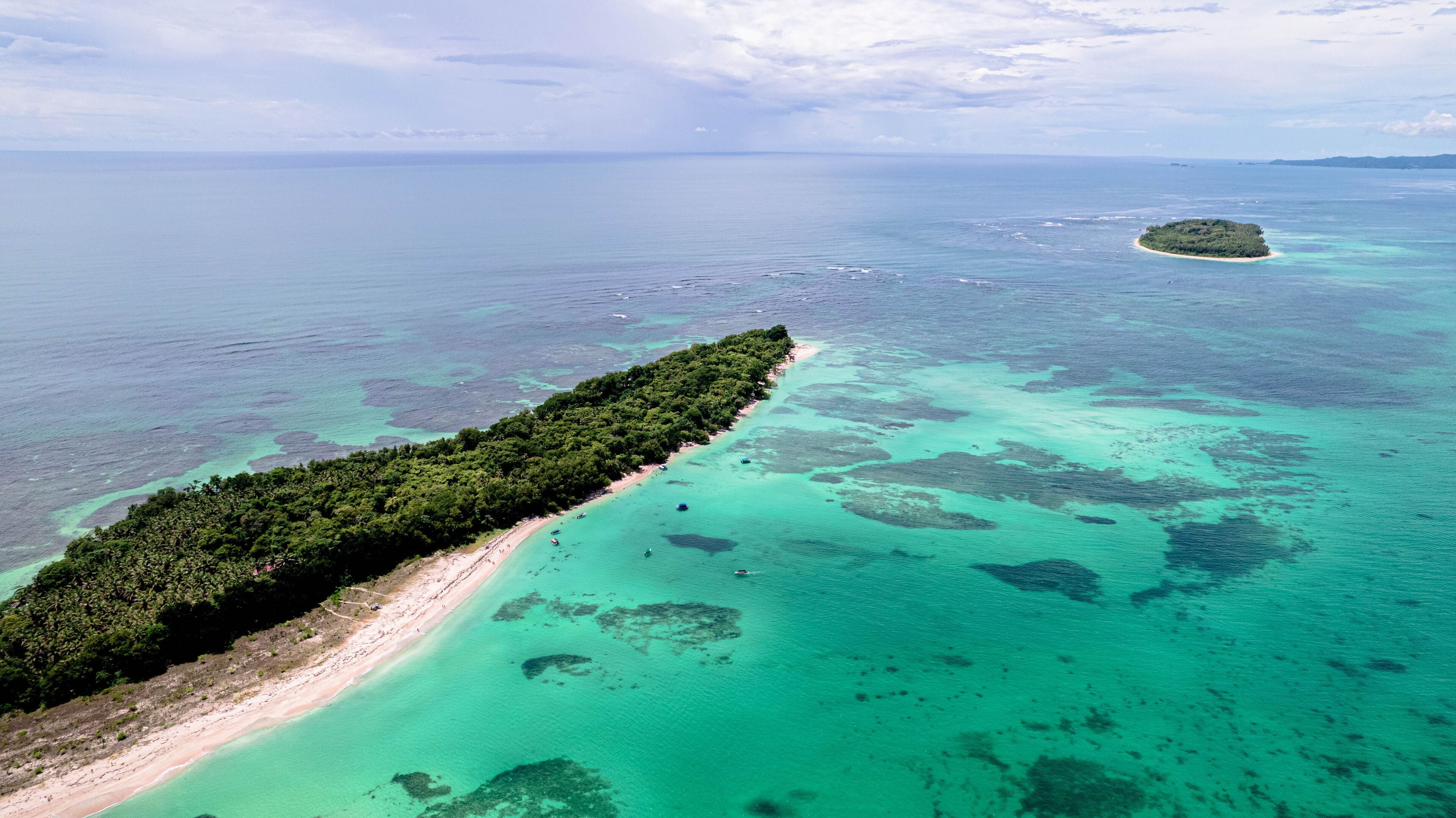 Bocas del Toro, Panama, Islas aguas cristalinas