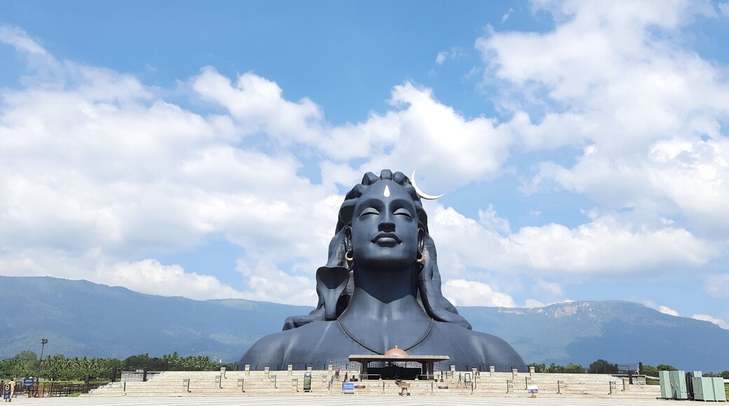 A Famous Adiyogi Shiva at coimbatore.