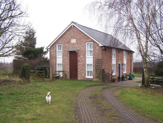 Converted Chapel on Rodmersham Green Former Providence Chapel converted into house. Built in 1848. Also has stile on fence near house, that is on footpath ZR211 leading to Rodmersahm Court Farm