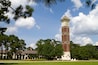 Bell tower at Pensacola State College campus, a public education learning college located in Pensacola, Florida., Shutterstock ID 148540667, Purchase Order: SP-1891 Wave 0, Client/Licensee: Hotels.com
