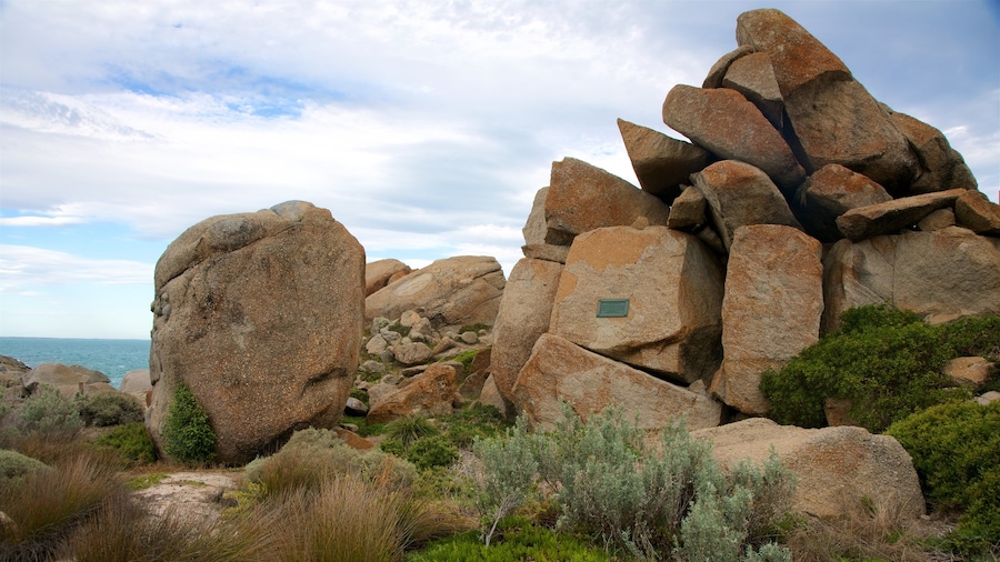 Fleurieu Peninsula featuring rugged coastline