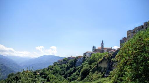 A beautiful mountain village