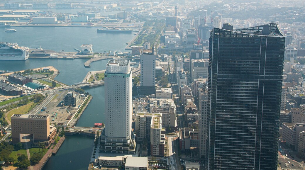 Sky Garden which includes a skyscraper, a city and landscape views