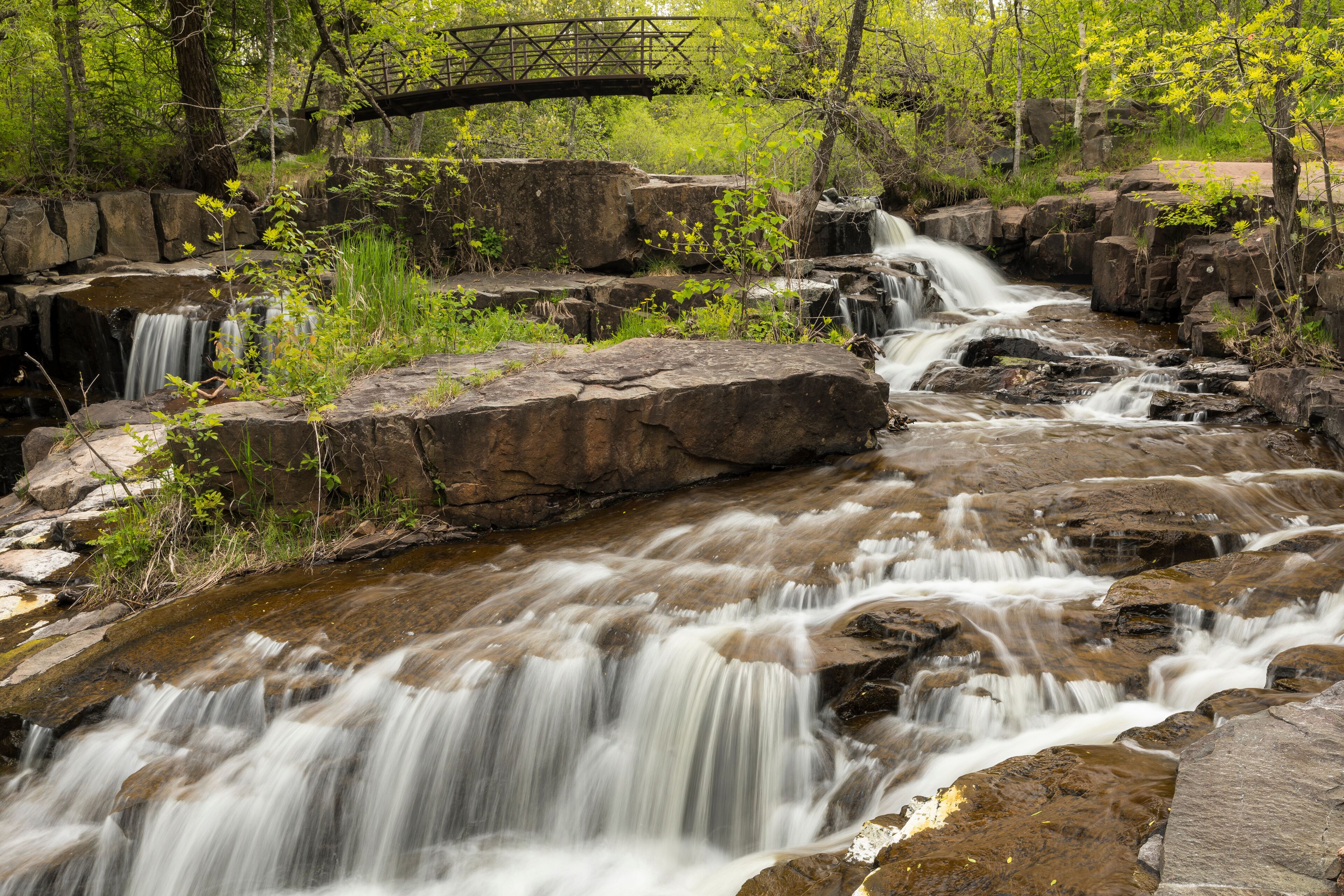 Miller Creek Waterfall & Footbridge
