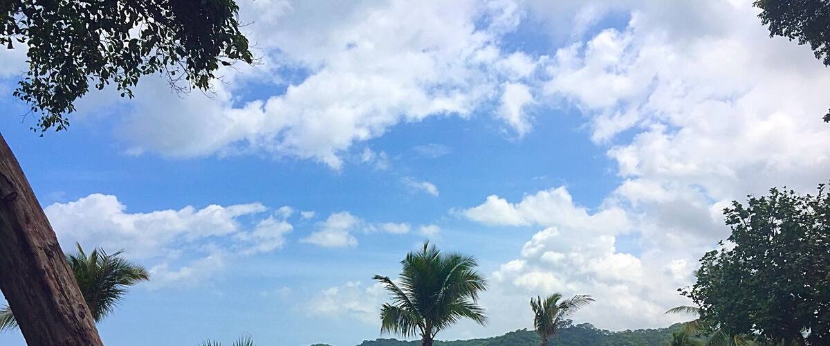 The view from my lounger at Sansara