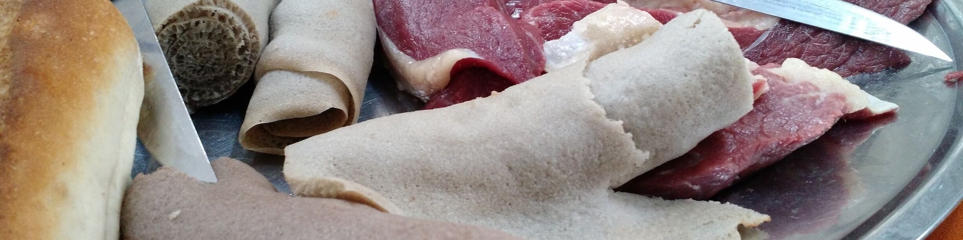 This is what folks eat on Thursdays. This could be the original steak tartar.