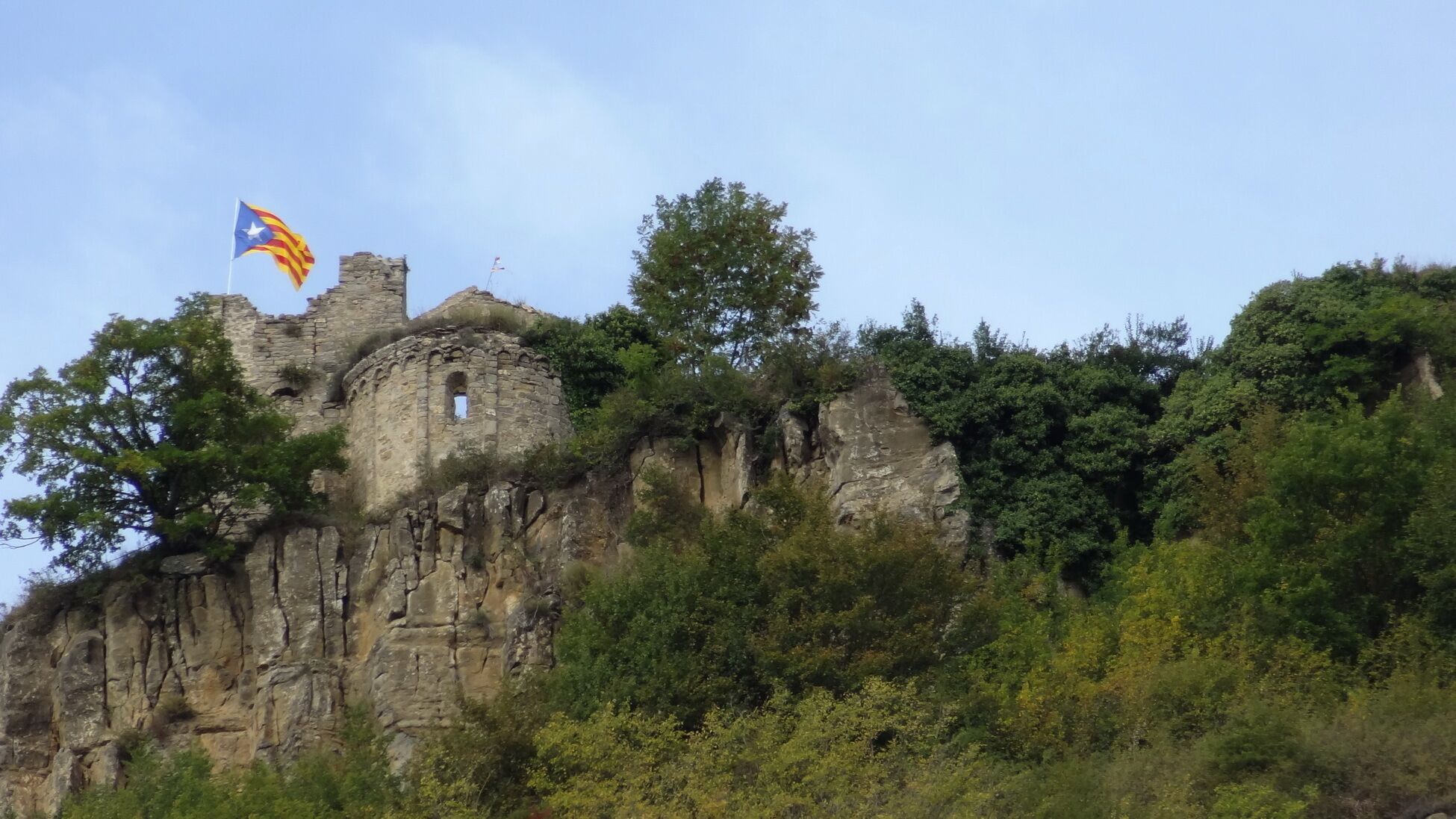 Castell de Santa Maria de Besora (Besora Medieval castle). Osona
