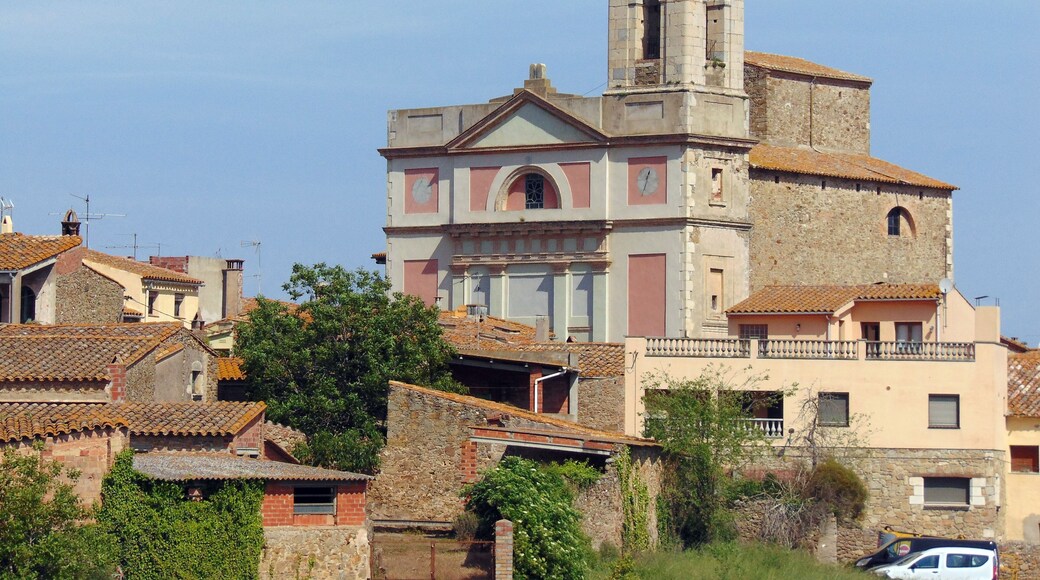 Església parroquial de Sant Joan (Sant Joan de Mollet) This is a photo of a building indexed in the Catalan heritage register as Bé Cultural d'Interès Local (BCIL) under the reference IPA-21727.