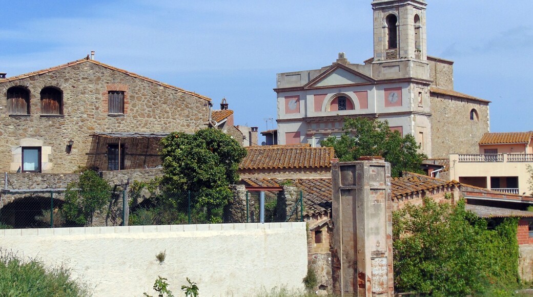 Església parroquial de Sant Joan (Sant Joan de Mollet) This is a photo of a building indexed in the Catalan heritage register as Bé Cultural d'Interès Local (BCIL) under the reference IPA-21727.