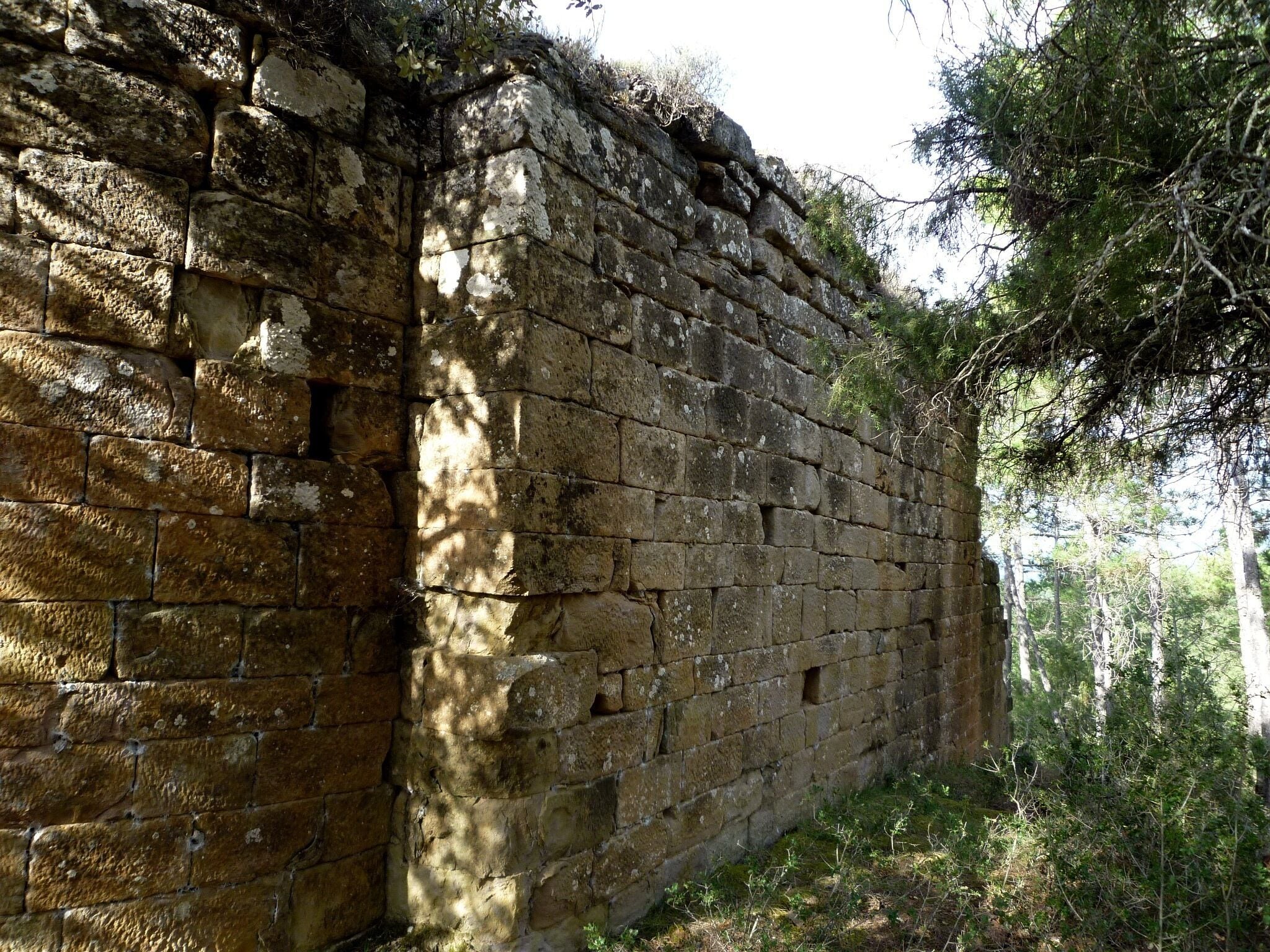 Capella de Santa Magdalena de Vilaprinyó (Castellar de la Ribera): façana nord