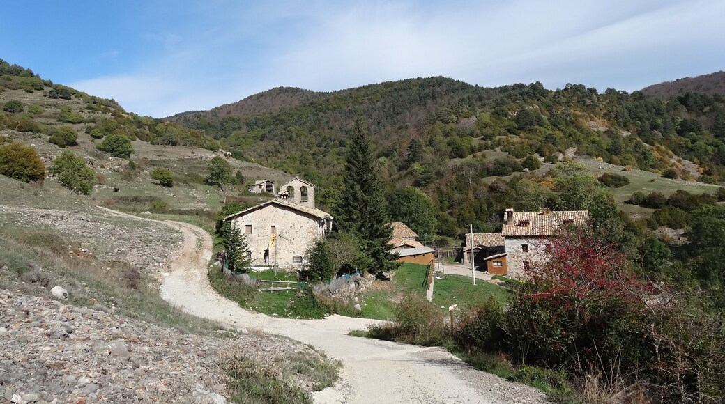 Sant RomĂ de la Clusa, Serra del CatllarĂ s (octubre 2012)