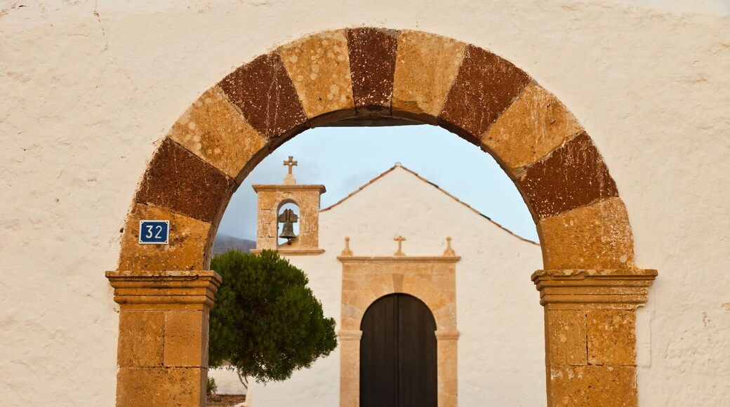 Ermita de San Agustín. Pueblo Tefía. Isla Fuerteventura. Provincia Las Palmas. Islas Canarias. España