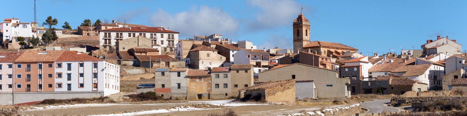 San Agustín. Pueblo de la provincia de Teruel. Aragón. España
