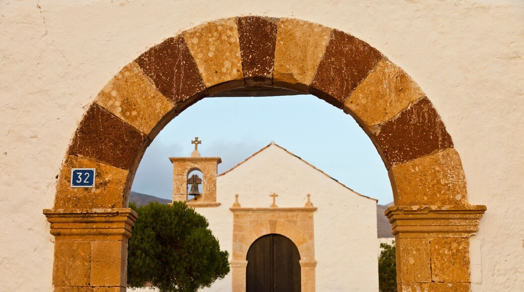 Ermita de San Agustín. Pueblo Tefía. Isla Fuerteventura. Provincia Las Palmas. Islas Canarias. España