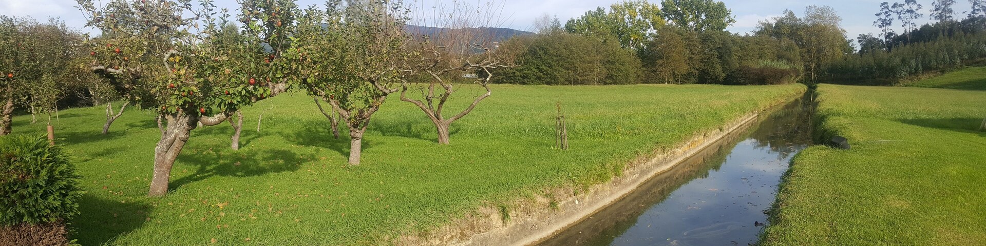Butroe ibaia Gamizko Errotabarri errotako kanala